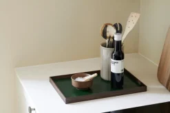 Gejst Frame tray medium 23x34 cm, Smoked oak-green BrownGreen Online