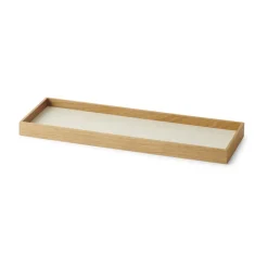 Gejst Frame tray small 11x32.4 cm, Oak-beige BrownBeige Clearance
