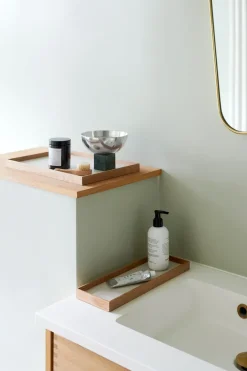 Gejst Frame tray small 11x32.4 cm, Oak-beige BrownBeige Clearance