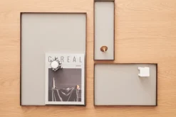Gejst Frame tray small 11x32.4 cm, Smoked oak-Grey BrownGrey Clearance