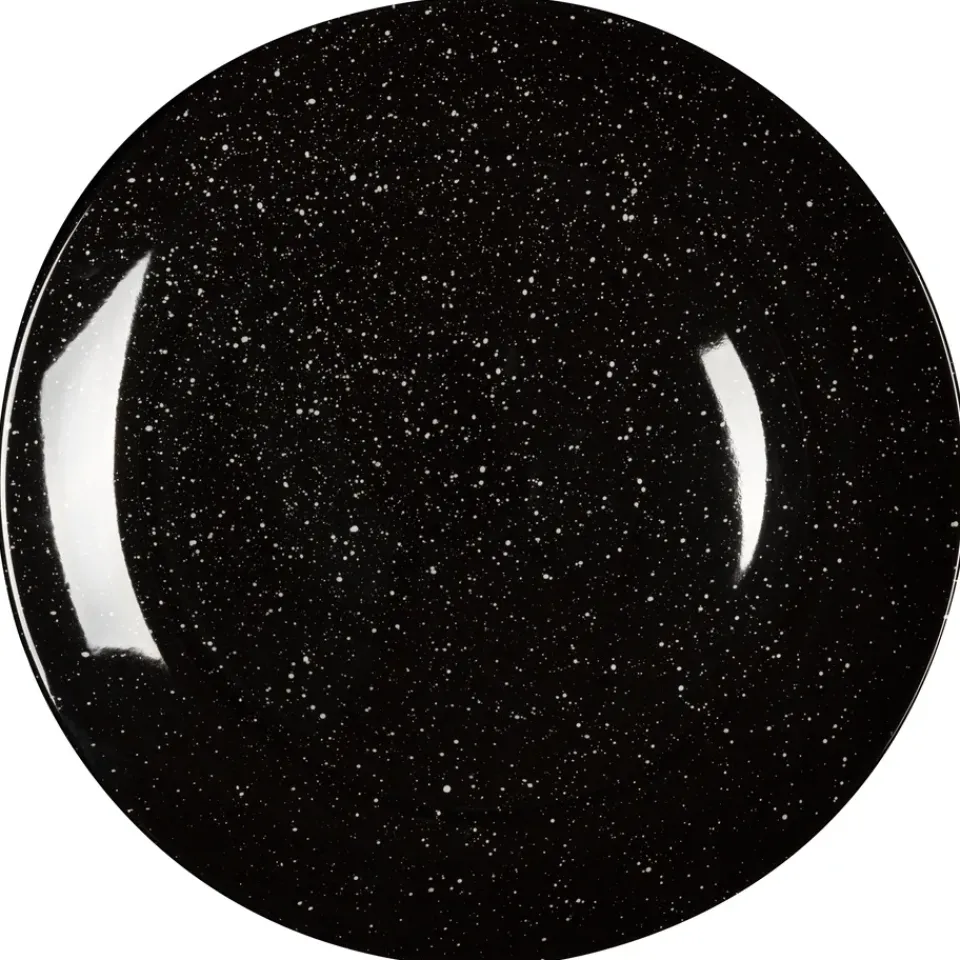 Scandi Living Freckle plate Ø26 cm, Black New