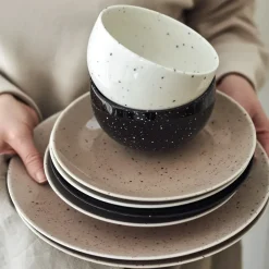 Scandi Living Freckle side plate Ø20 cm, Beige Best