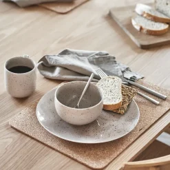 Scandi Living Freckle side plate Ø20 cm, Beige Best