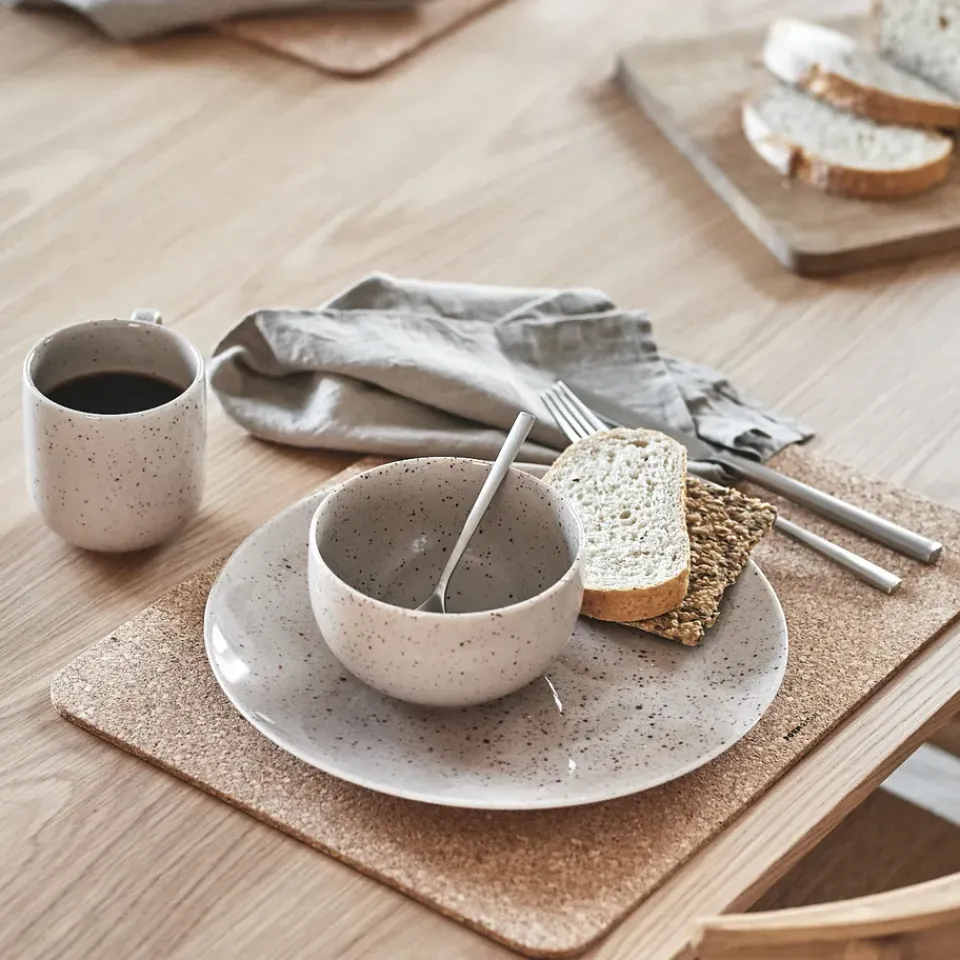 Scandi Living Freckle side plate Ø20 cm, Beige Best