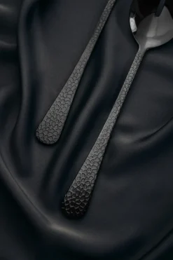 Vargen & Thor Frost salad cutlery, Onyx Black Hot