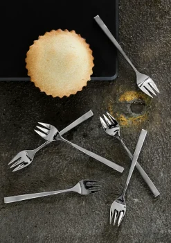 Gense Fuga cake fork 6-pack, Stainless steel Silver-coloured Online