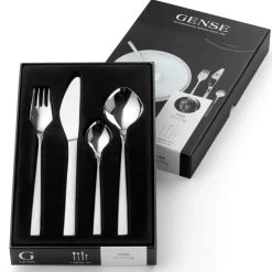 Gense Fuga cutlery set, 4 pieces Silver-coloured Best