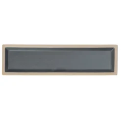 Byon Fumiko plate 11.5x43 cm, Beige- Black Online