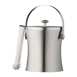 Funktion Function ice bucket with tongs, Stainless steel Silver-coloured Best