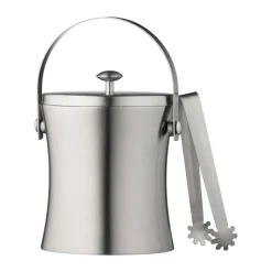 Funktion Function ice bucket with tongs, Stainless steel Silver-coloured Best