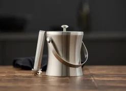 Funktion Function ice bucket with tongs, Stainless steel Silver-coloured Best