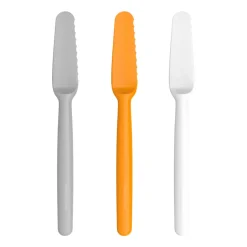 Fiskars Functional Form butter knife 3-pack, grey-orange-white Multi Outlet
