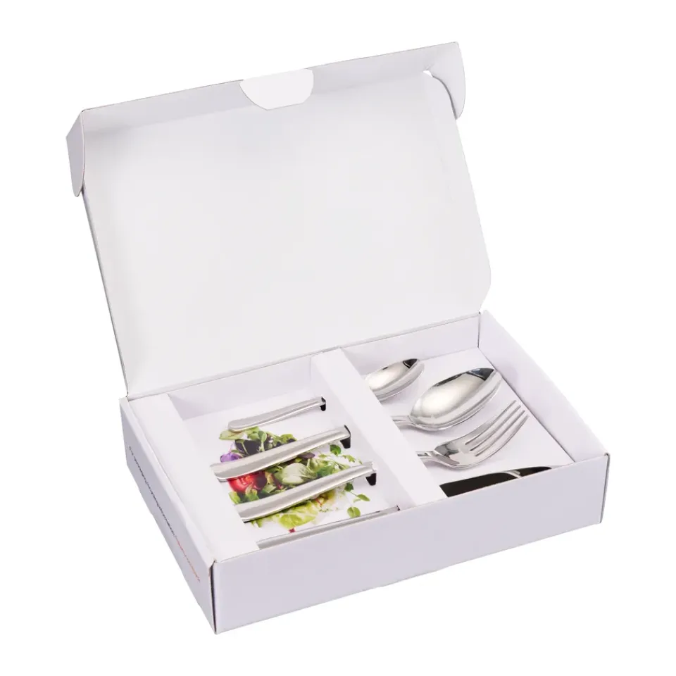 Fiskars Functional Form cutlery smooth, 16 pieces Silver-coloured Clearance