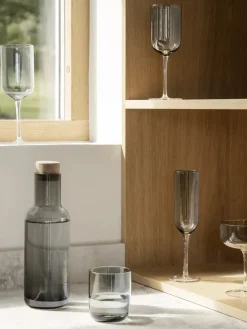 Blomus Fuumi champagne glass 22 cl 4-pack, Smoke-clear Grey Discount