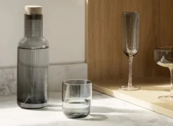 Blomus Fuumi champagne glass 22 cl 4-pack, Smoke-clear Grey Discount