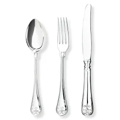 Gense Gammal Fransk fork silver nickle, 20 cm Silver-coloured Discount