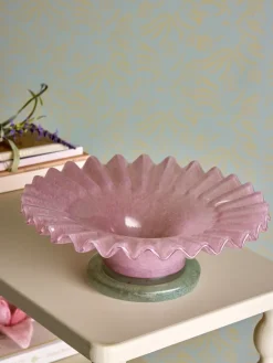 Bloomingville Garnet decorative bowl Ø29 cm, Rose Pink Clearance