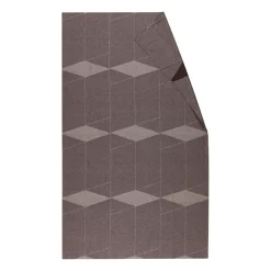 NJRD Geometric tablecloth 147x250 cm, -white Brown Clearance