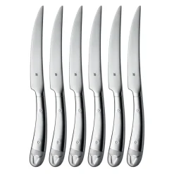 WMF Geschenkidee steak knife 6 pieces, Stainless steel Silver-coloured Clearance