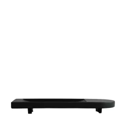 101 Copenhagen Geta Tray 18x55 cm, Coffee Black