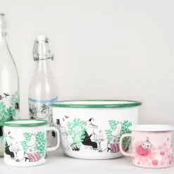 Muurla Girls enamel mug 25 cl, Pink Sale