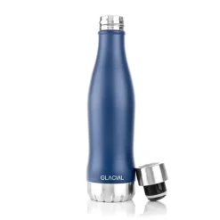 Glacial water bottle 400 ml, Matte navy Blue Best