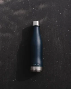 Glacial water bottle 400 ml, Matte navy Blue Best