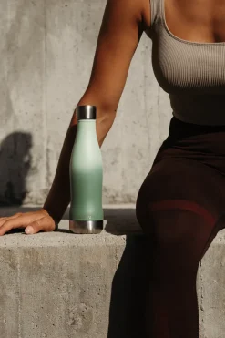 Glacial water bottle active 400 ml, fade Green Outlet