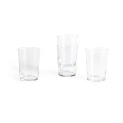 HAY Glass drinking glass L 49 cl 4-pack, Clear Transparent Sale