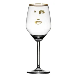 Carolina Gynning Gold Edition Piece of Me rosé-/white wine glass, 40 cl Gold-colouredTransparent Online