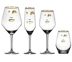 Carolina Gynning Gold Edition Piece of Me wine glass, 75 cl Gold-colouredTransparent Clearance