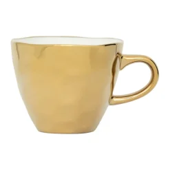 URBAN NATURE CULTURE Good Morning Coffee cup mini 17.5 cl, Gold Gold-coloured Discount