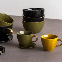 URBAN NATURE CULTURE Good Morning Coffee cup mini 17.5 cl, Fir Green Online