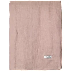 Broste Copenhagen Gracie table cloth 160x300 cm, Pink Clearance