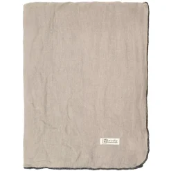 Broste Copenhagen Gracie tablecloth 160x300 cm Eco, Simply taupe Beige Best