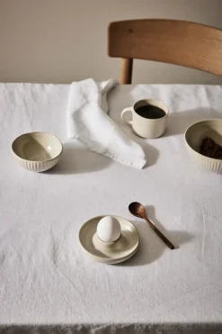 Tell Me More Granada egg cup Ø12 cm, Cream -beige White Sale