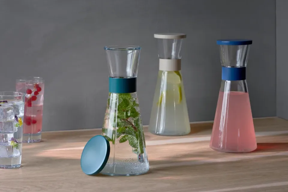 Rosendahl Grand Cru Carafe, Ocean blue BlueTransparent Online