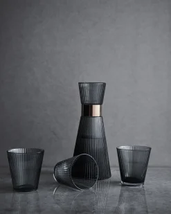 Rosendahl Grand Cru Nouveau water carafe 1 L, Smoke GreyBlackTransparent Outlet