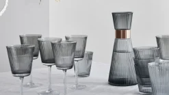 Rosendahl Grand Cru Nouveau water glass 36 cl 2-pack, Smoke Grey Outlet