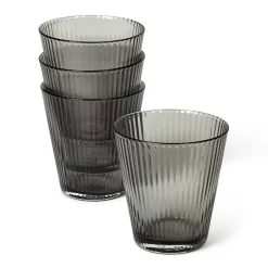 Rosendahl Grand Cru Nouveau water glass 26 cl 4-pack, Smoke GreyBlackTransparent Sale