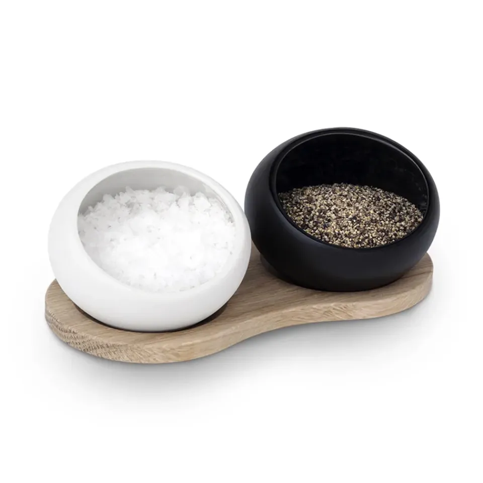 Rosendahl Grand Cru salt- och pepper cellar, black-white BlackWhite Outlet