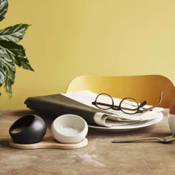 Rosendahl Grand Cru salt- och pepper cellar, black-white BlackWhite Outlet