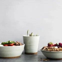 Broste Copenhagen Grød deep plate, Ø 22.5 cm White Discount