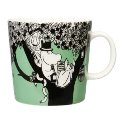 Moomin Arabia Moomin mug special, 40 cl Green Hot