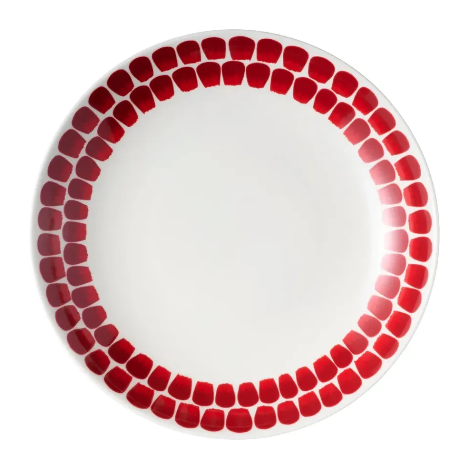 Arabia 24h Tuokio deep plate Ø24 cm, Red New