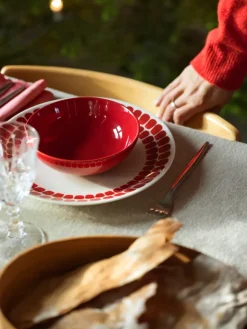 Arabia 24h Tuokio plate Ø26 cm, Red Clearance