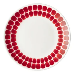 Arabia 24h Tuokio plate Ø20 cm, Red Online