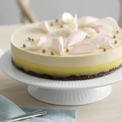 Kähler Hammershøi cake platter on base Ø30 cm, White Discount