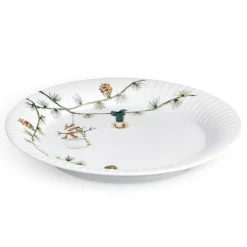 Kähler Hammershøi Christmas plate, 22 cm Multi Hot