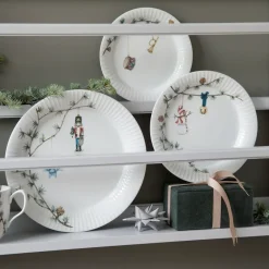 Kähler Hammershøi Christmas plate, 22 cm Multi Hot